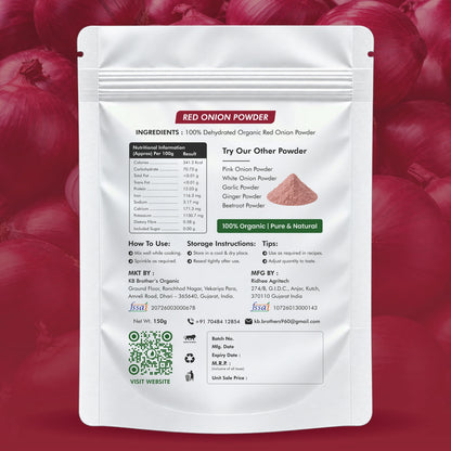 Red Onion Dehydrated Powder