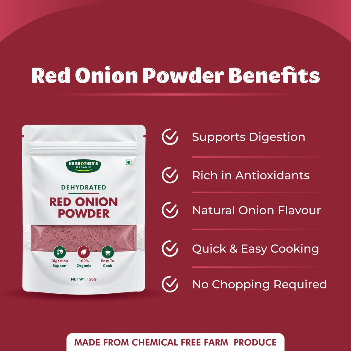 Red Onion Dehydrated Powder