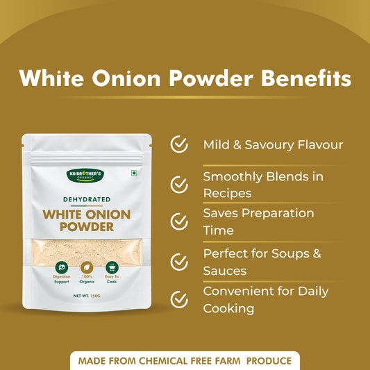 White Onion Dehydrated Powder
